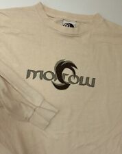 Distressed Vintage 90s Morrow Snowboards Shirt XL Ivory Grunge Single-Stitch USA picture