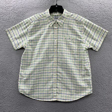 CABIN CREEK Wrinkle Free Stain Repellent Shirt Womens Size 14 Button Up Blouse* picture