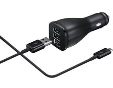 Samsung EP-LN920BBEGUS Fast Charge Dual-Port USB Car Charger - Retail picture