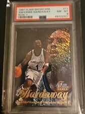 1997 Flair Showcase Anfernee Penny Hardaway #11 Row 1 Magic PSA 8 picture