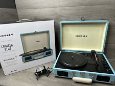 Crosley CR8005F-TU  Cruiser Plus Vintage Bluetooth Turntable Record Player picture