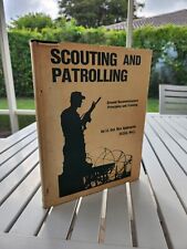 SCOUTING AND PATROLLING BY LT. COL. REX APPLEGATE SIGNED picture