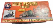 Lionel Great Western Operating Freight Expansion Set w/ Lincoln Logs 6-30036 picture