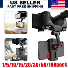 US 360 Rotation Car Rear View Mirror Mount Stand GPS Cell Phone Holder wholesale picture