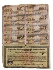 (All 4) GERMANY German 8-15% Treasury Bond 500,000 Marks 1924 with coupons picture