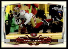 2014 Topps Chrome Michael Crabtree Refractor picture