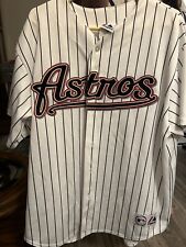 Vintage Andy Pettitte Houston Astros Striped  Home Jersey Size XL picture