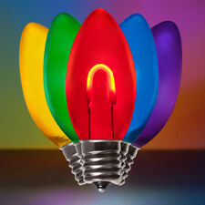 LED Shatterproof FlexFilament C9 Vintage Edison Christmas Light Bulbs, 5 Pack picture