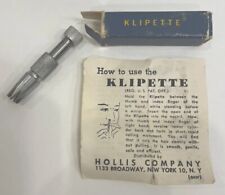 Vintage Klipette Nose Hair Remover Trimmer Original Box and Instructions picture