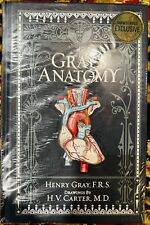 GRAY'S ANATOMY by Henry Gray Deluxe Collectible Bonded Leather *NEW SEALED* picture