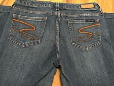 EUC Seven 7 Ladies Size 30 Flare Denim Jeans picture