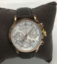 Bulova Men's Classic Diamond Chronograph Stainless Steel Watch - NWT - Box Dmg picture