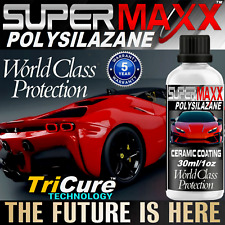 POLYSILAZANE CERAMIC CAR COATING 5 YEAR ADVANCED PAINT PROTECTION WET LOOK GLOSS picture