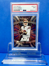 2022 Select Brock Purdy Phenomenon Rookie Card #PHE18 PSA 9 MINT SF 49ers picture