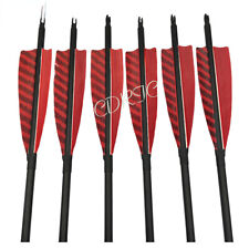 6/12pcs 26/28/30/32inches Carbon Arrows Spine 600 OD7.8mm with Replace Arrowhead picture