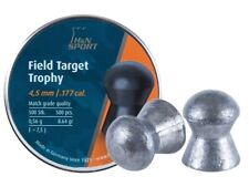 H&N Field Target Trophy 500 Count DOMED Match Grade 4.52mm .177 Caliber Pellets picture