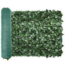 6'x14' Artificial Faux Ivy Leaf Privacy Fence Panel Screen Wall Hedge Home Decor picture