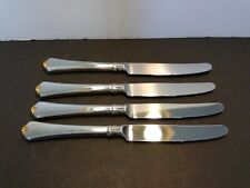 Onieda Stainless Steel Golden Julliard Set of 4 Dinner Knives 9 1/2