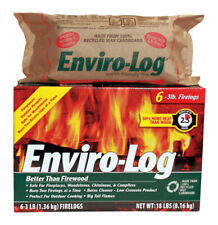 Enviro-Log 1000364 11,400 BTU Fire Log 3.78 H x 7 W x 3.78 D in. (Pack of 6) picture