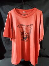 Vintage The Red Dog Saloon Alaska T-shirt red 2XL Mens Shirt  picture