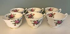 Crown Staffordshire Englands Bouquet Fine Bone China Tea Cup and Saucer picture