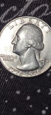1776-1976 D US Bicentennial Quarter, Rare Error filled Mint Mark Regular picture