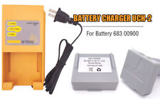 lot Battery 68300900 For HETRONIC Remote Control +Hetronic UCH-2 Battery Charger picture