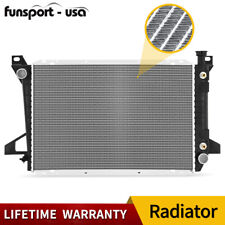 1 Row 1452 Radiator for 1985-1996 Ford F150 F250 F350 Bronco L6 4.9L W/O A/C AC picture