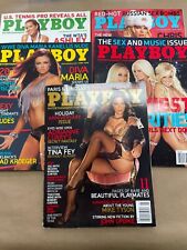 *LOT OF 5* Playboy Magazines 2008 .NICE CONDITION. picture
