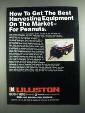 1987 Bush Hog Lilliston 6500 and 7500 Peanut Combines Ad picture