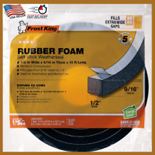 Frost King R930H Rubber Foam Weather Stripping Tape 9/16 Thick in. x 10 L ft. picture