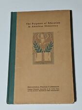Vintage 1939 The Purposes of Education in American Democracy Hardcover picture