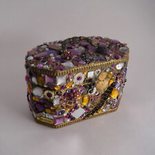 VTG, Jeweled Keepsake/Treasure Box  (L23) picture