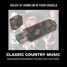 CLASSIC COUNTY COUNTRY MUSIC. 58 HRS FROM THE 50's & 60's ON A USB FLASH DRIVE. picture