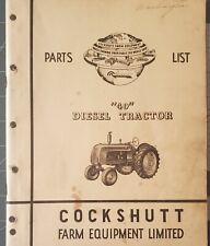 1953 Cockshutt Model 40 Diesel Tractor Parts Book picture