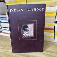 1917 Antique SIOUX INDIAN Book INDIAN BOYHOOD Charles Eastman AUTOBIOGRAPHY picture