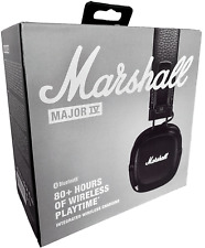 New Marshall Major IV 4 Bluetooth On-Ear Headphones Black [NO RESHIP ADDRESSES] picture