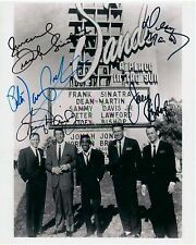 The Rat Pack  Frank Sinatra  Autographed  signed 8x10 Photo Reprint picture