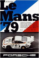 24 Heures Le Mans - 1979 - Vintage Racing Travel Poster - Auto Posters picture