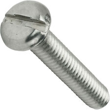 4-40 Pan Head Machine Screws Slotted Drive Stainless Steel All Sizes Available picture