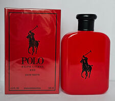 Ralph Lauren Polo Red Men's Eau de Toilette  Spray 4.2oz / 125ml Brand New picture