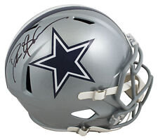 Cowboys Deion Sanders Authentic Signed Full Size Speed Rep Helmet BAS Witnessed picture