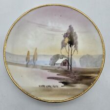 Vintage Nippon Hand Painted Porcelain 6 Inch Dessert Plate picture