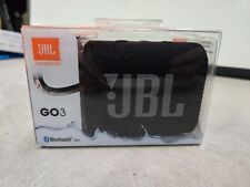 SEALED GENUINE JBL GO 3 Wireless Bluetooth Speaker Portable Waterproof Black picture