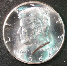 1964 BU Silver John F Kennedy Half Dollar, Pick the coin #1, 2 or 3 picture