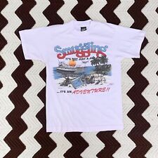 Vintage 1980s Smuggling It's Not Just a Job It's An Adventure Miami T Shirt Sz M picture