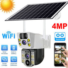 Dual Lens HD 1080P WiFi Solar Camera Wireless Outdoor CCTV PTZ Home Security Cam picture