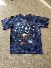 Vintage 1997 Grateful Dead Tie Dye Outer Space T Shirt Anvil Tag Mens Small picture