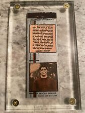 1933 Diamond Matchbook Arnie Herber Green Bay Packers picture