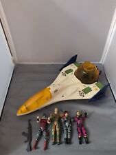 GI Joe Vector Jet 1987 Battle Force 2000 And 4 Vintage Characters ,Hasbro. picture